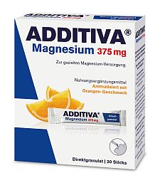 Additiva Magnesium 375 mg Direct pomeranč 20 sáčků