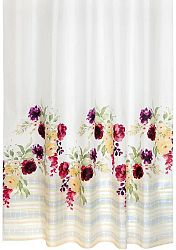 Bellatex Koupelnové závěsy Barevné květy - 180x200 cm