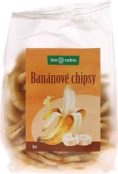 BioNebio Banánové chipsy 150g