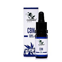 CANNABIOpharm CBN konopný olej 10% FULL SPECTRUM 10 ml