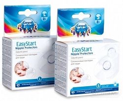 Canpol babies EasyStart Premium Chrániče prsných bradaviek veľ. L