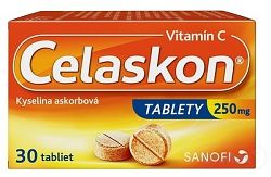 Celaskon tablety Vitamin C 250 mg tbl.30 x 250 mg