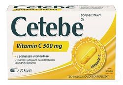 Cetebe 500 mg 30 kapsúl
