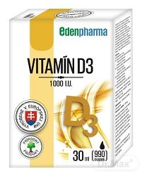 EDENPharma VITAMÍN D3 1000 I.U. 30 ml