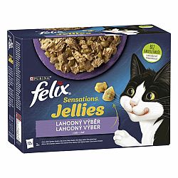 FELIX Sensations Jellies Multipack 6(12x85g) jahňacie/makrela/treska/morka v och. želé