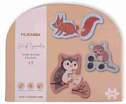 FILIBABBA Set 7 puzzle - severské zvieratká