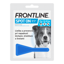 Frontline Spot-on dog M 10-20 kg 1 x 1,34 ml