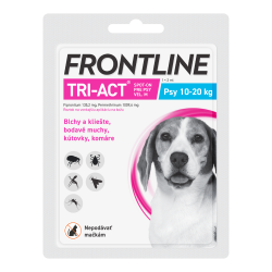 Frontline Tri-Act Spot-on dog M 10-20 kg 1 x 2 ml