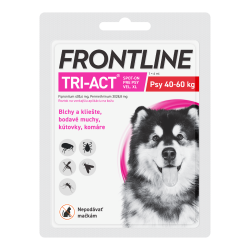 Frontline Tri-Act Spot-on dog XL 40-60 kg 1 x 6 ml