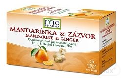Fytopharma Ovocno bylinný čaj Mandar. + Zázvor 20 x 2 g