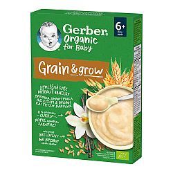 Gerber Organic Nemliečna pšenično-ovsená BIOvanilka 200 g