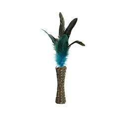 Gigwi Johnny Stick - Catnip - prírodné perie - modrá