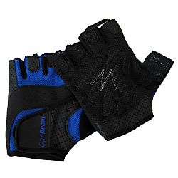 Gymbeam fitness rukavice dexter s čierna modrá