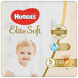 HUGGIES Elite Soft 5 12 - 22 kg 28 ks