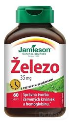 JAMIESON ŽELEZO 35 mg S POSTUPNÝM UVOĽŇOVANÍM