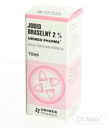 Jodid draselný 2% Unimed Pharma int.opo.1 x 10 ml
