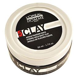 L'Oréal Homme Styling (Styling Clay) 50 ml