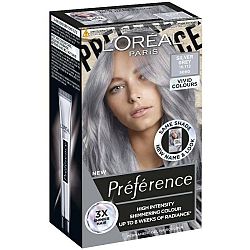 L’Oréal Préférence Vivids farba na vlasy 10.112 silver grey