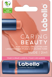 Labello balzám na rty Caring Beauty Nude 4,8g
