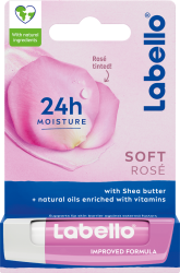 Labello Soft Rosé tyčinka na pery 4,8 g