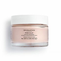 Makeup Revolution Skincare Pink Clay detoxikačná pleťová maska 50 ml
