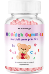 MOVídek Gummies Multivitamín pre deti MOVit Energy 150 g