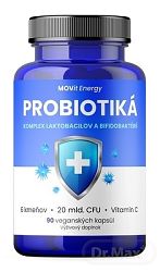MOVit Energy Probiotiká komplex laktobacilov a bifidobaktérií 90 vegánskych kapsúl