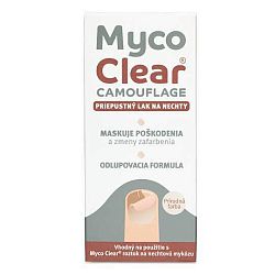 Myco Clear Camouflage priepustný lak na nechty 5 ml