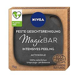 Nivea Magic Bar Hĺbkovo čistiace peelingové pleťové mydlo, 75 g