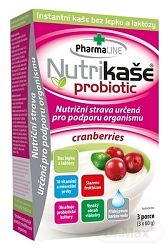 Nutrikaše probiotic cranberries 3x60 g