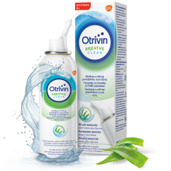 Otrivin Breathe Clean Aloe Vera Izotonický nosový sprej s morskou vodou 100 ml
