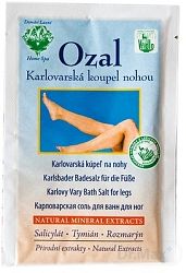 Ozal kúpeľová soľ na nohy 25 g