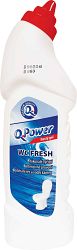 Q Power Aqua WC čistič s extra vôňou oceánu 750 ml