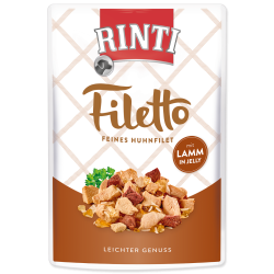 Rinti Filetto kura + jehně v želé 100 g