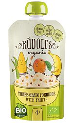 Rudolfs BIO kapsička Obilná celozrnná kaša s ovocím
