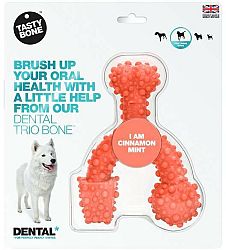TASTY BONE Dental trio kostička nylonová pre veľkých psov Škorica & Mäta