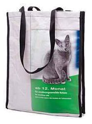 TIERRA VERDE Recy taška mačkopes – malá (30 × 35 × 10 cm)