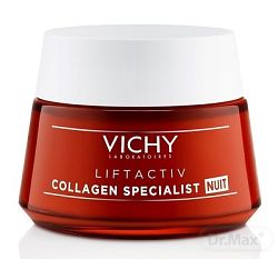 Vichy Liftactiv Collagen Specialist nočný krém proti vráskam 50 ml