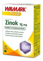Walmark Zinok 15 mg 30 tabliet