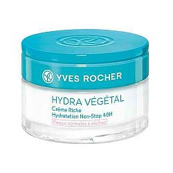 Yves Rocher Hydra Végétal hydratačný krém pre normálnu a suchú pleť 50 ml