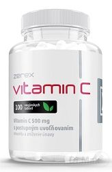 Zerex Vitamín C 500 mg s postupným uvoľňovaním 100 tabliet