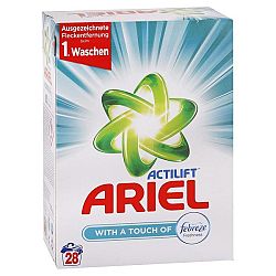 ARIEL Actilift univerzálny prášok na pranie prádla Febreze 1,95 kg / 30 praní
