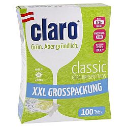 CLARO Classic tablety do umývačky riadu 100 ks