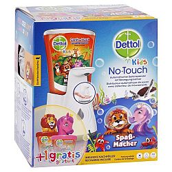 DETTOL tekuté mydlo pre deti a bezdotykový dávkovač s hračkou 250 ml