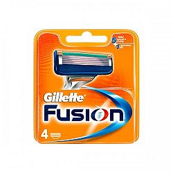 Gillette Fusion náhradné hlavice 4 ks