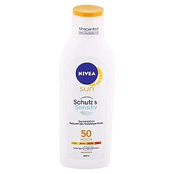 NIVEA Sun mlieko na opaľovanie Sensitive SPF 50 200 ml