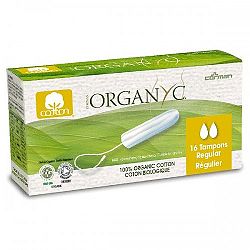 ORGANYC tampóny z organickej bavlny-regular 16 ks