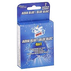 WC ENTE náhradná náplň do WC bloku 4v1 Aqua Blue 2 x 40 g