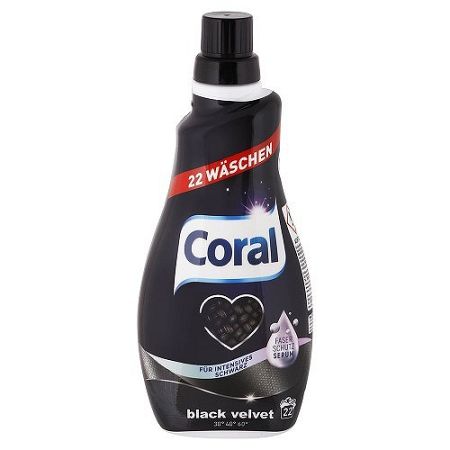 CORAL Black Velvet gél na pranie čiernej bielizne 1,1 l / 22 praní
