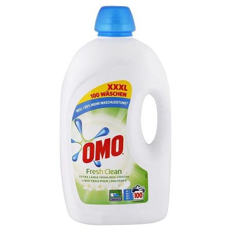 OMO Fresh Clean univerzálny gél na pranie extra svieži 5l / 100 praní